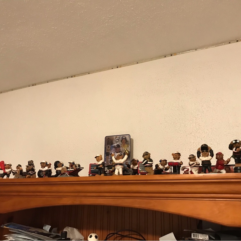 Collection of Small Ceramic Bear Figurines - Brown, Black, White